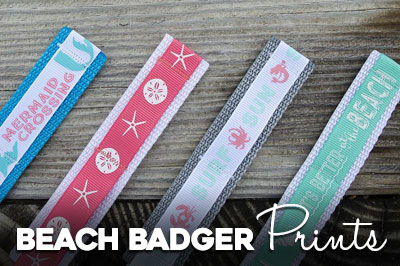 Beach Badger Prints